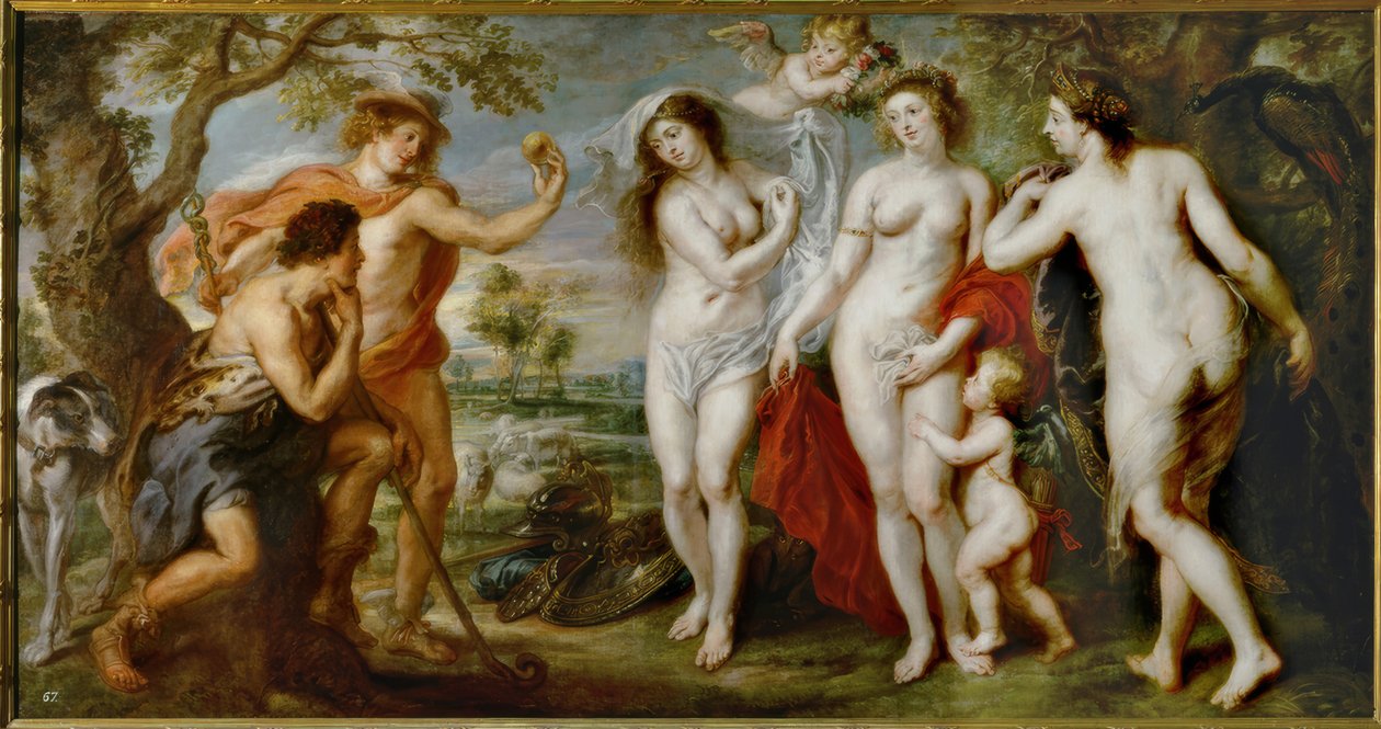 El juicio de Paris de Peter Paul Rubens