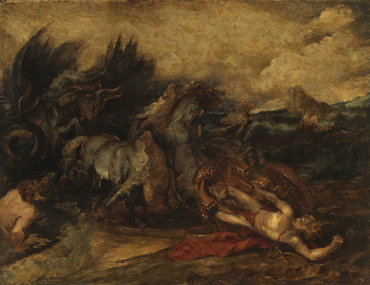 La Muerte de Hipólito de Peter Paul Rubens