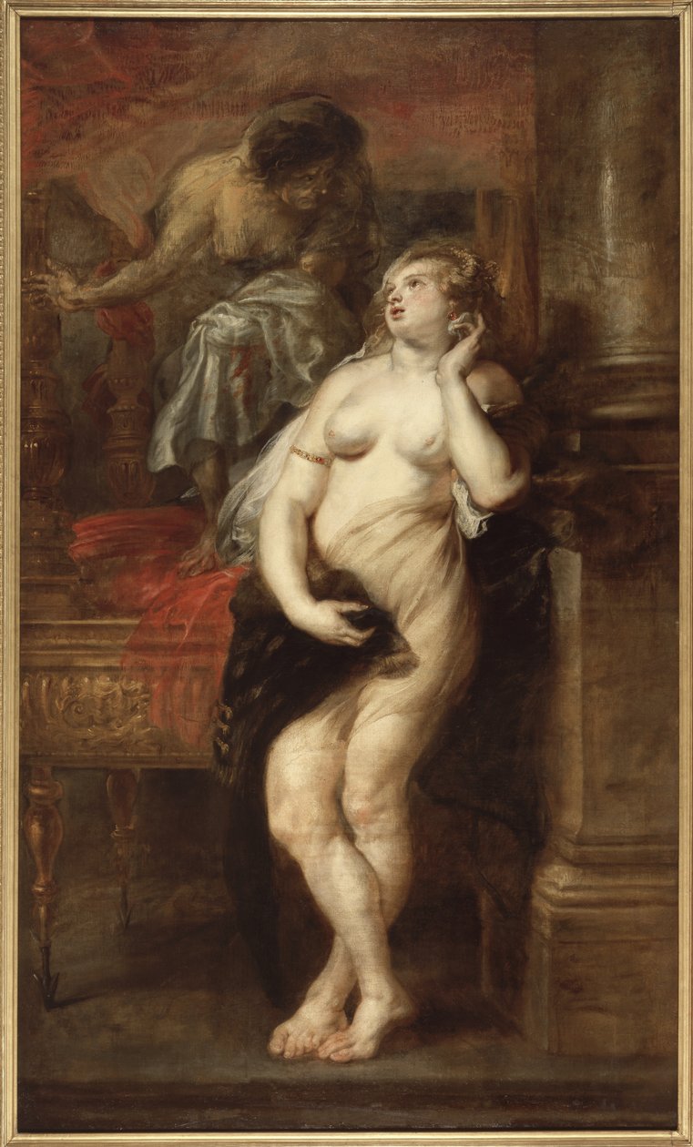 Deianira tentada por la Furia, c.1638 de Peter Paul Rubens
