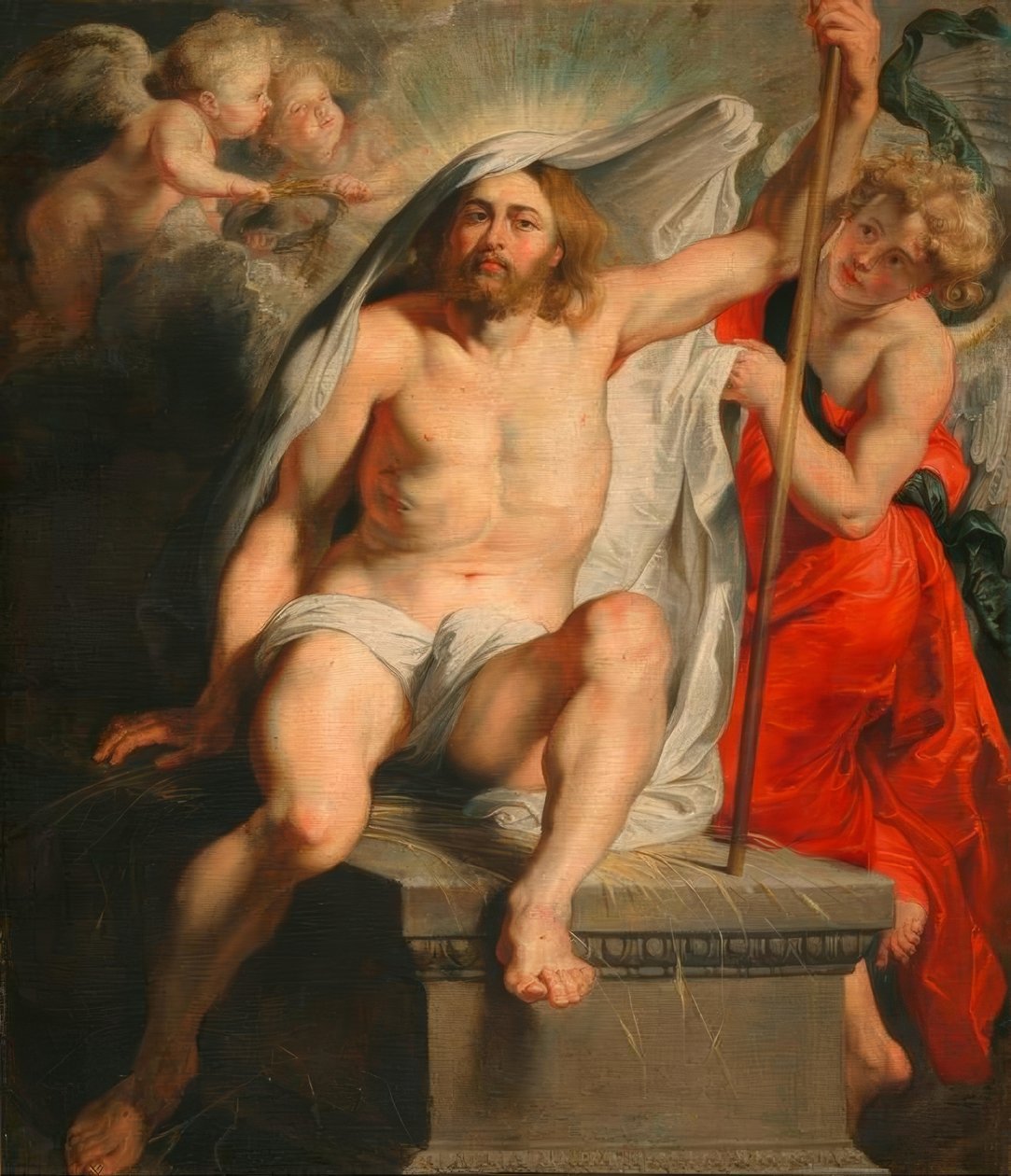 El Cristo resucitado triunfante de Peter Paul Rubens