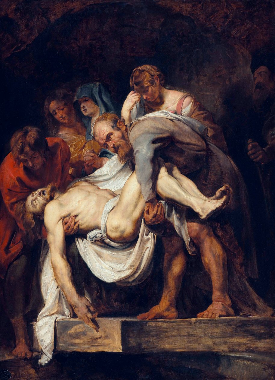 Francés:  El Entierro El Entierro de Peter Paul Rubens