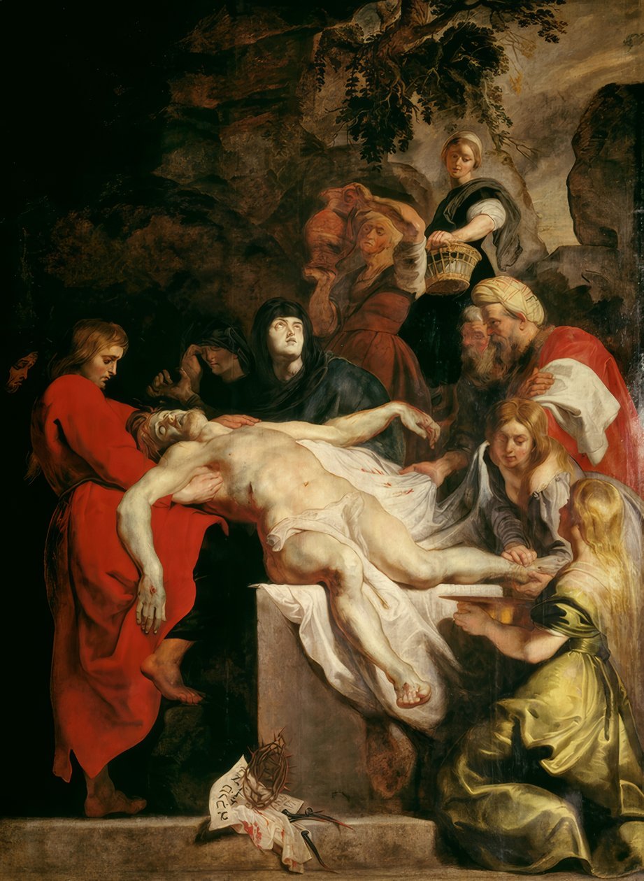 Entierro de Cristo de Peter Paul Rubens