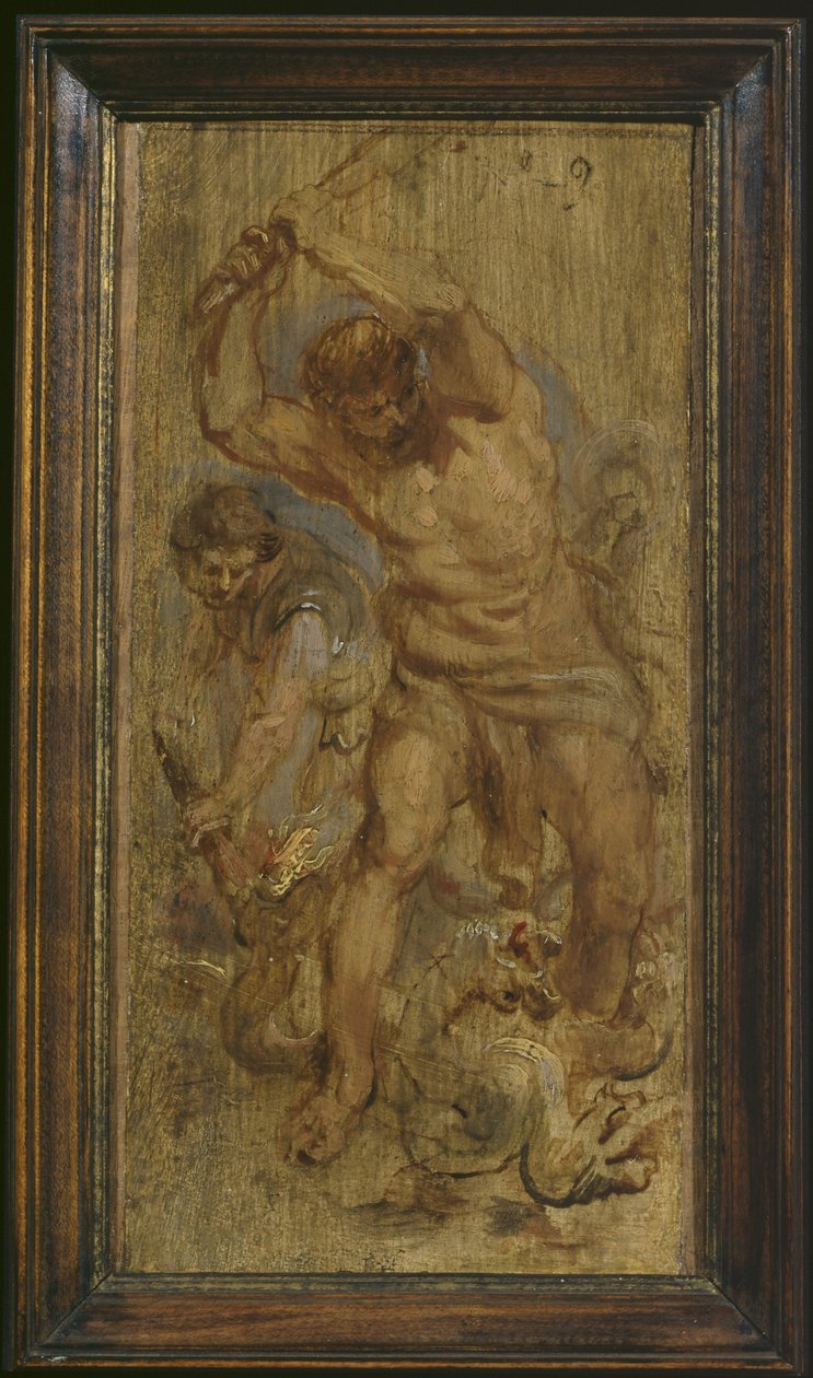 Hércules matando a la hidra c.1639 de Peter Paul Rubens