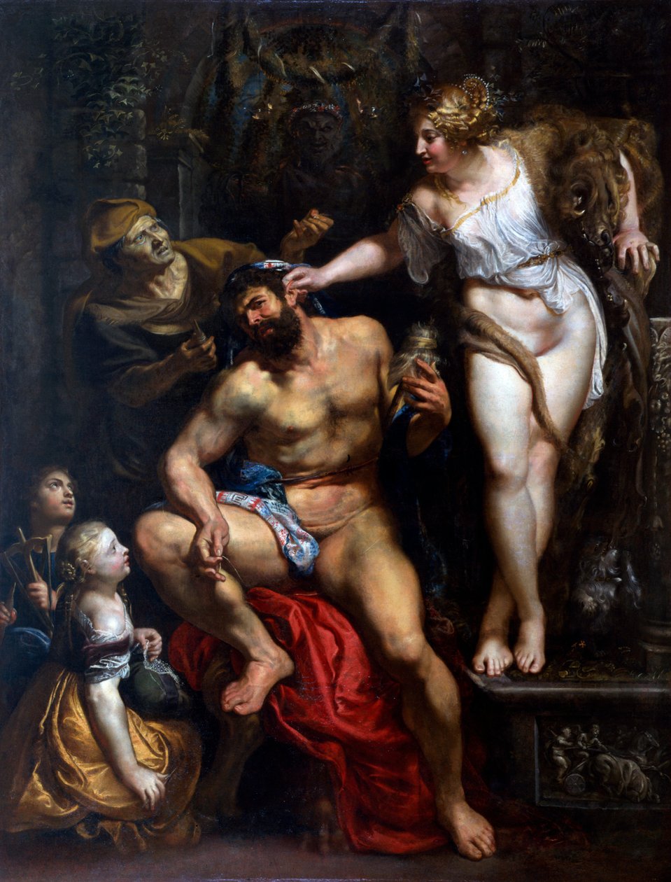 Hércules y Ónfale, 1606 de Peter Paul Rubens