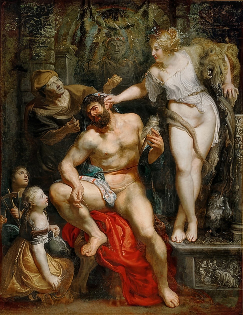 Hércules y Ónfale. 1602-05 de Peter Paul Rubens