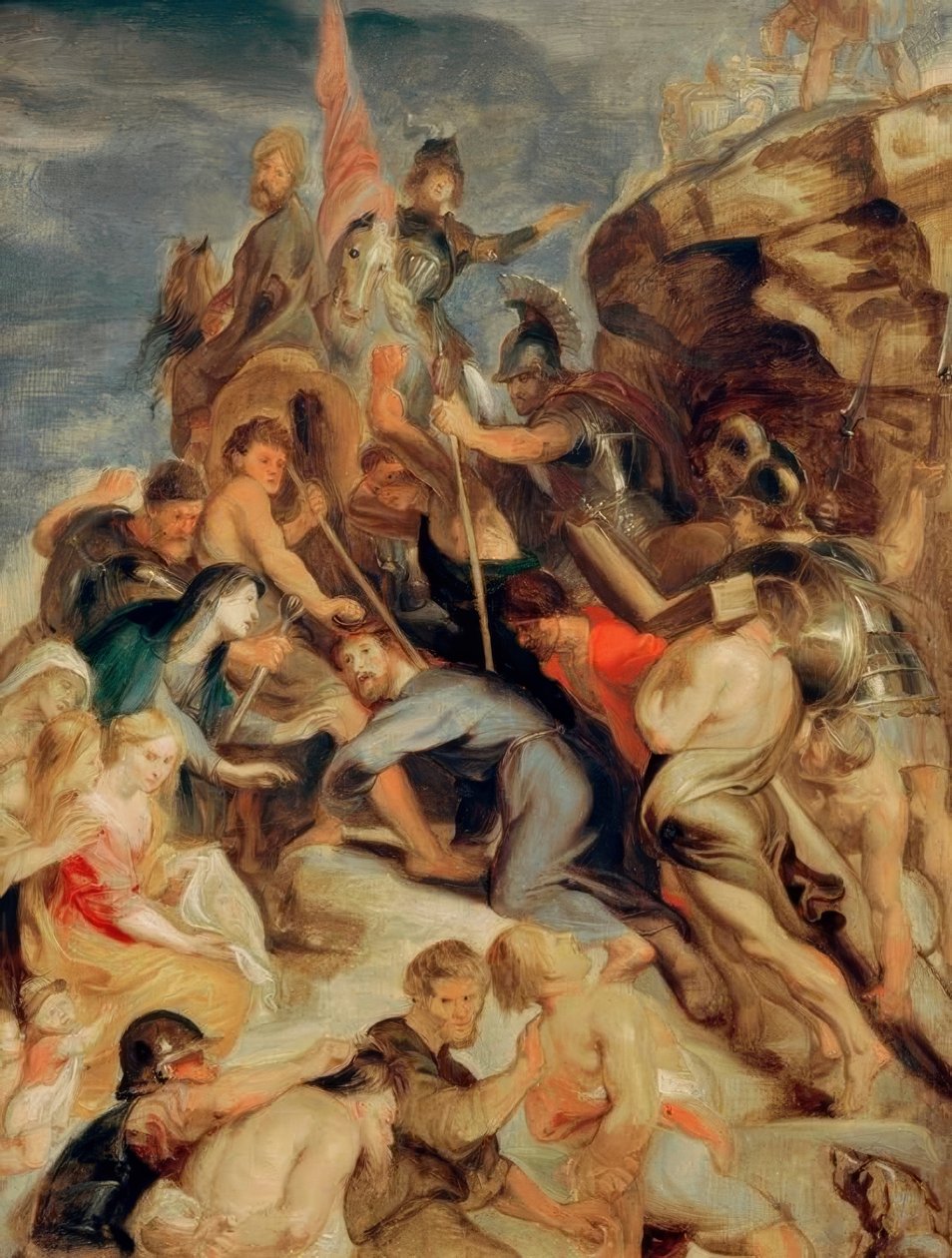 Portación de la cruz de Peter Paul Rubens