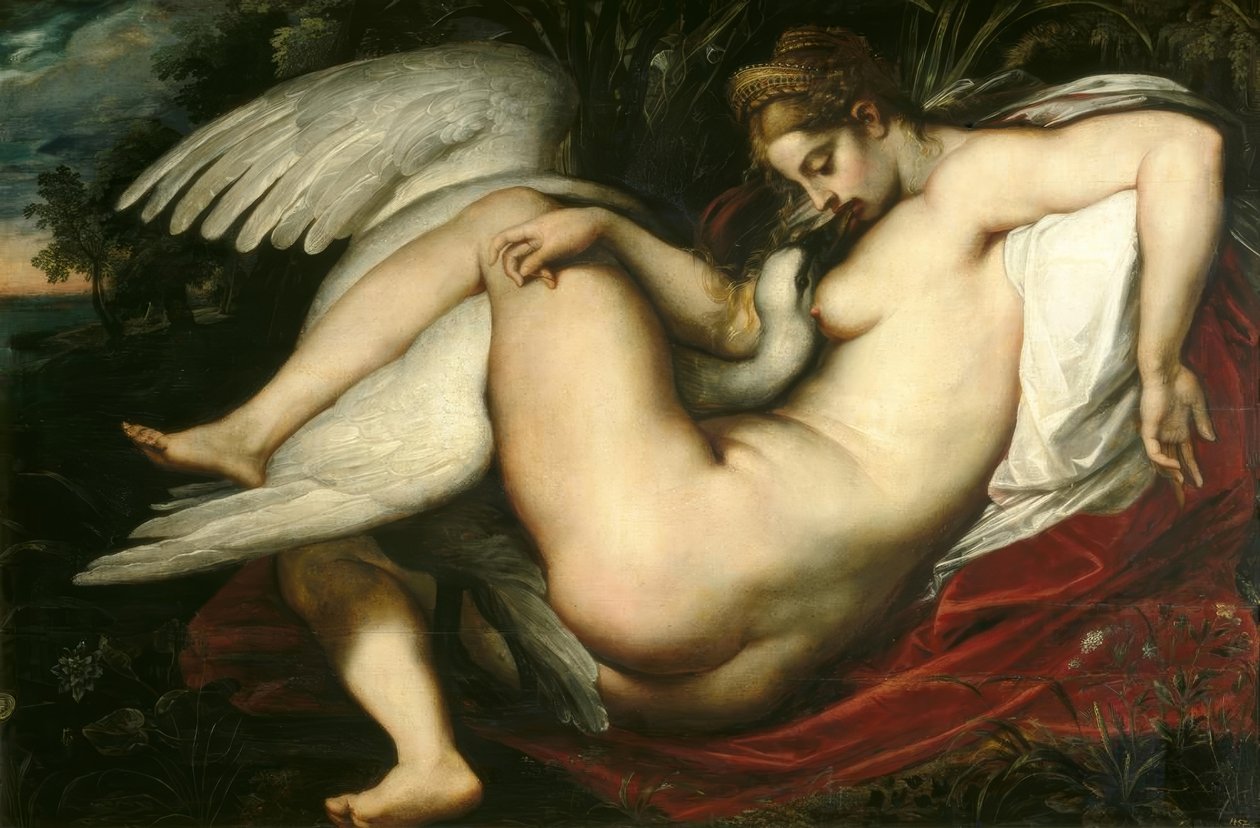 Leda con el cisne de Peter Paul Rubens