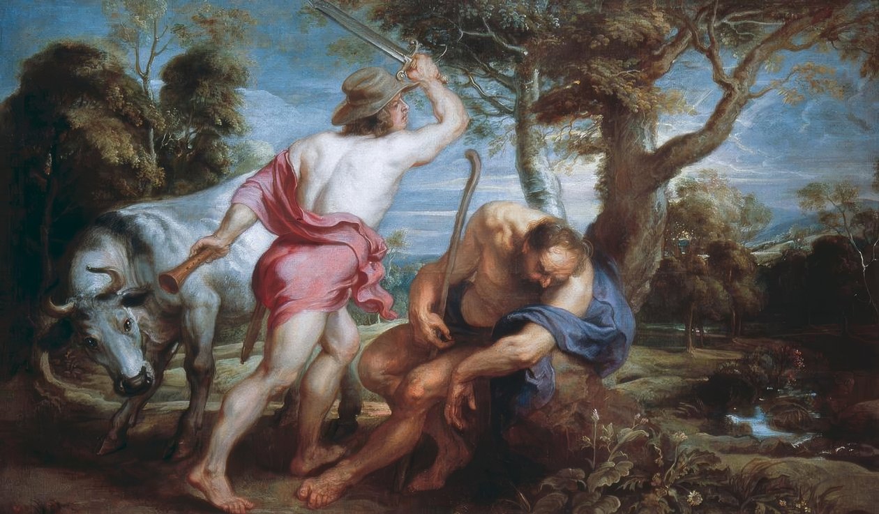 Mercurio y Argos de Peter Paul Rubens