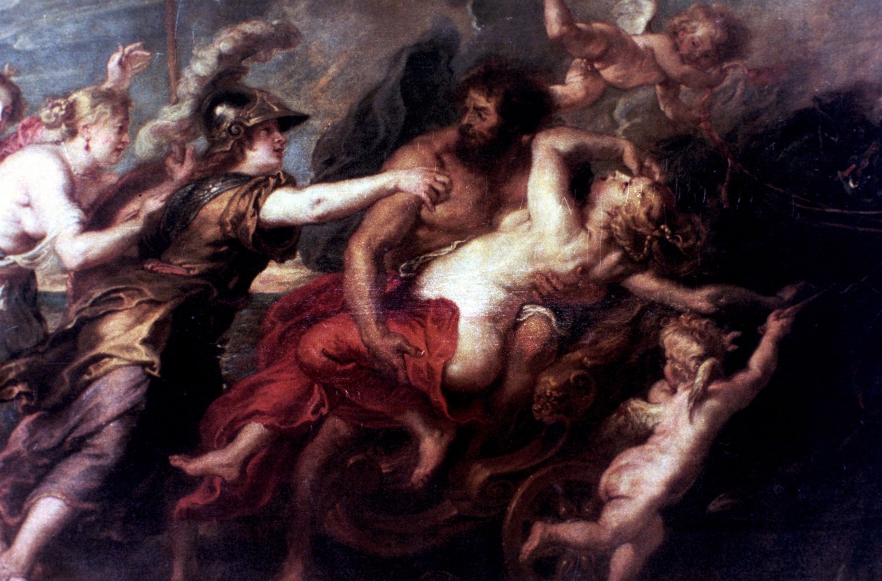 El rapto de Proserpina de Peter Paul Rubens