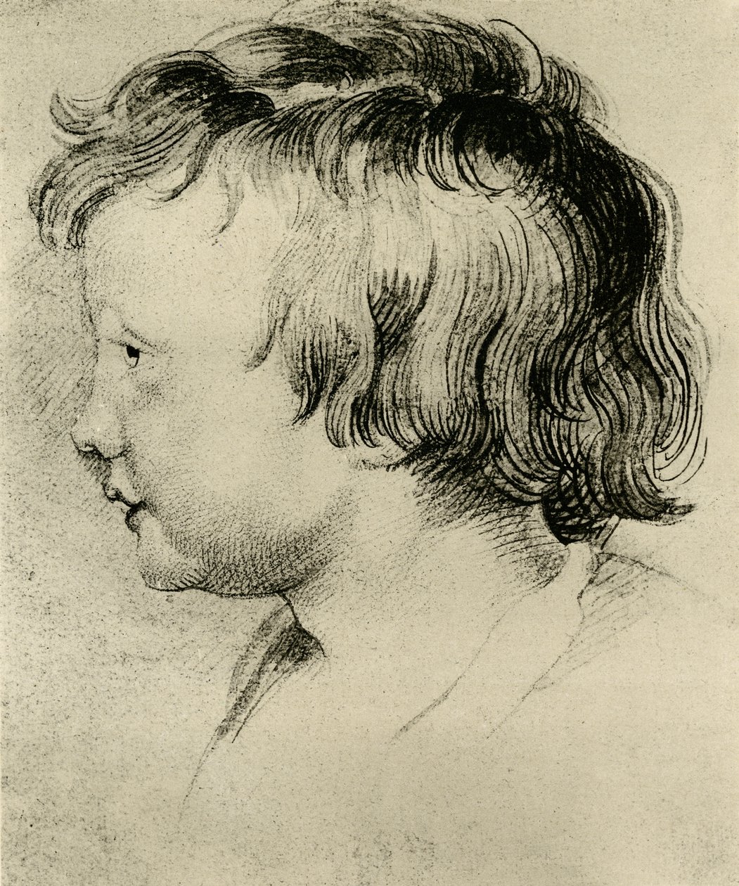Niklas, segundo hijo de Rubens de Peter Paul Rubens