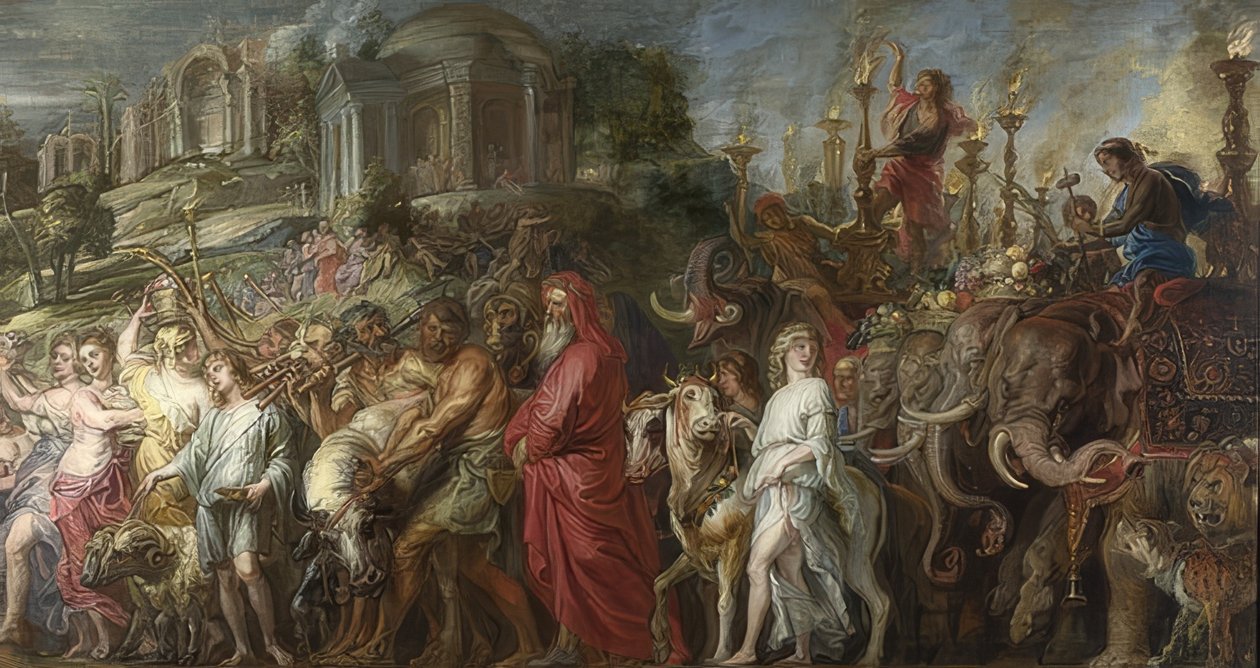 Triunfo romano. Alrededor de 1630 de Peter Paul Rubens