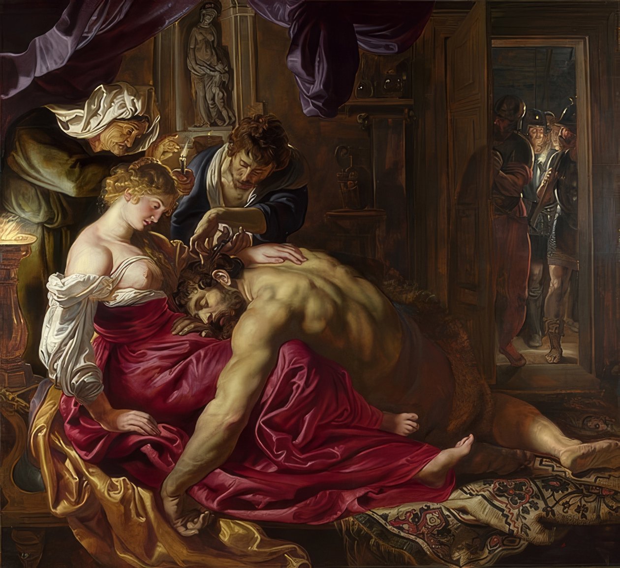 Sansón y Dalila de Peter Paul Rubens