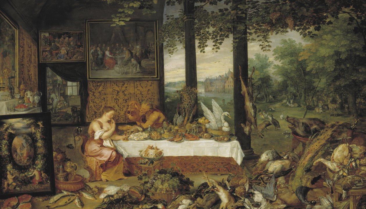 La alegoría del gusto de Peter Paul Rubens