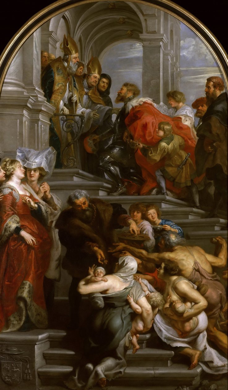 La conversión de San Bavón, 1623-1624 de Peter Paul Rubens