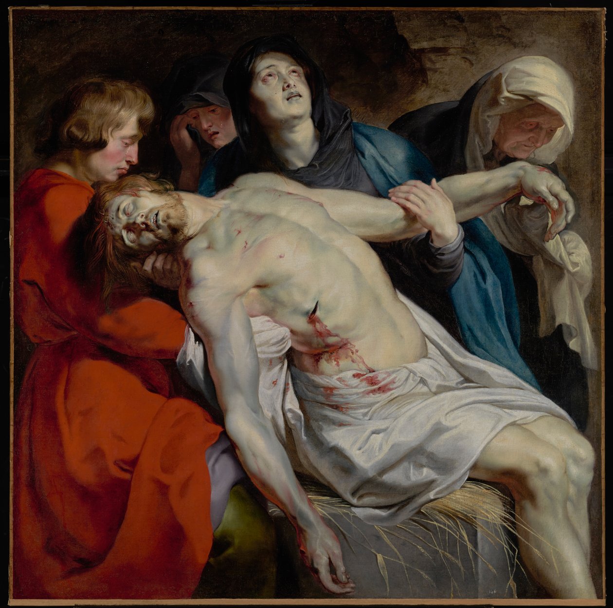 El Entierro, c.1612 de Peter Paul Rubens