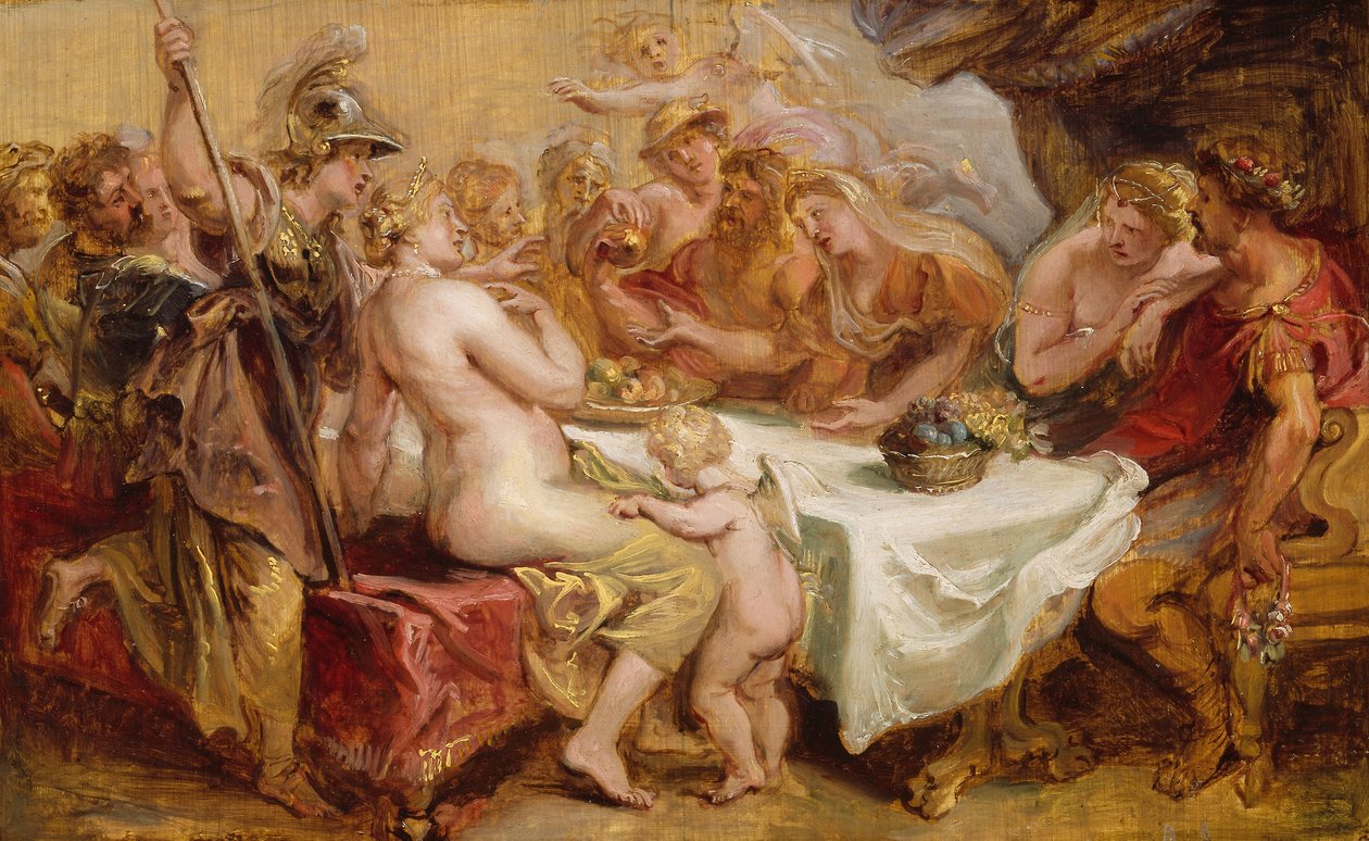 Las bodas de Peleo y Tetis de Peter Paul Rubens