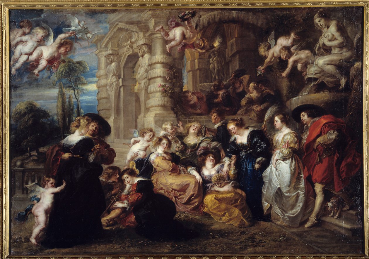 El jardín del amor de Peter Paul Rubens