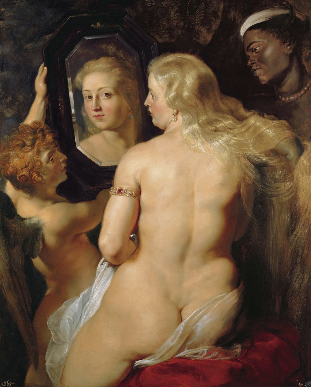 Venus en un Espejo de Peter Paul Rubens