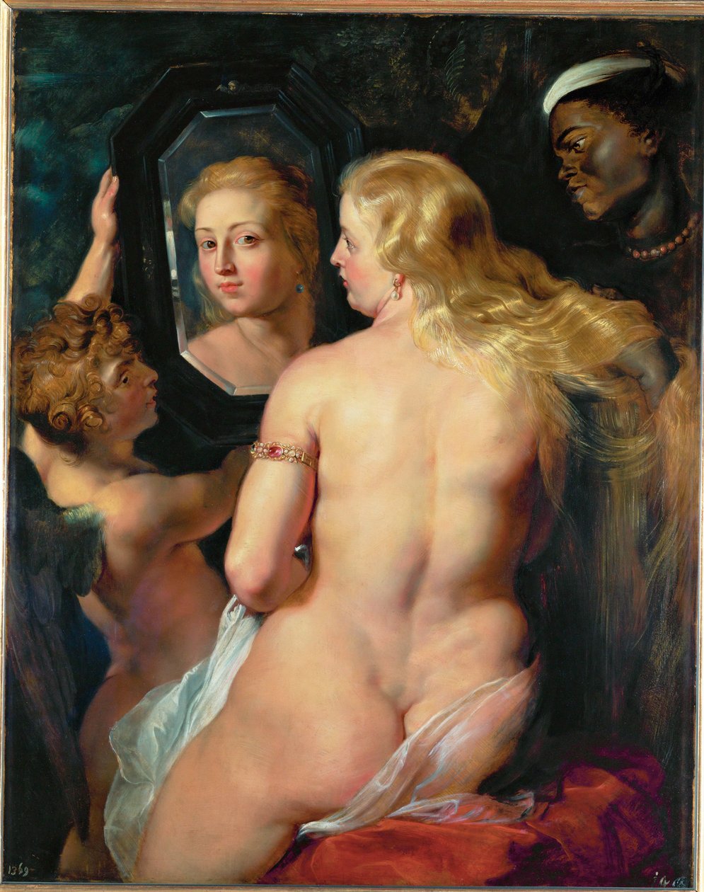 Venus ante un espejo de Peter Paul Rubens