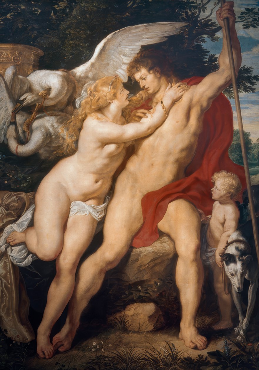 Venus y Adonis de Peter Paul Rubens