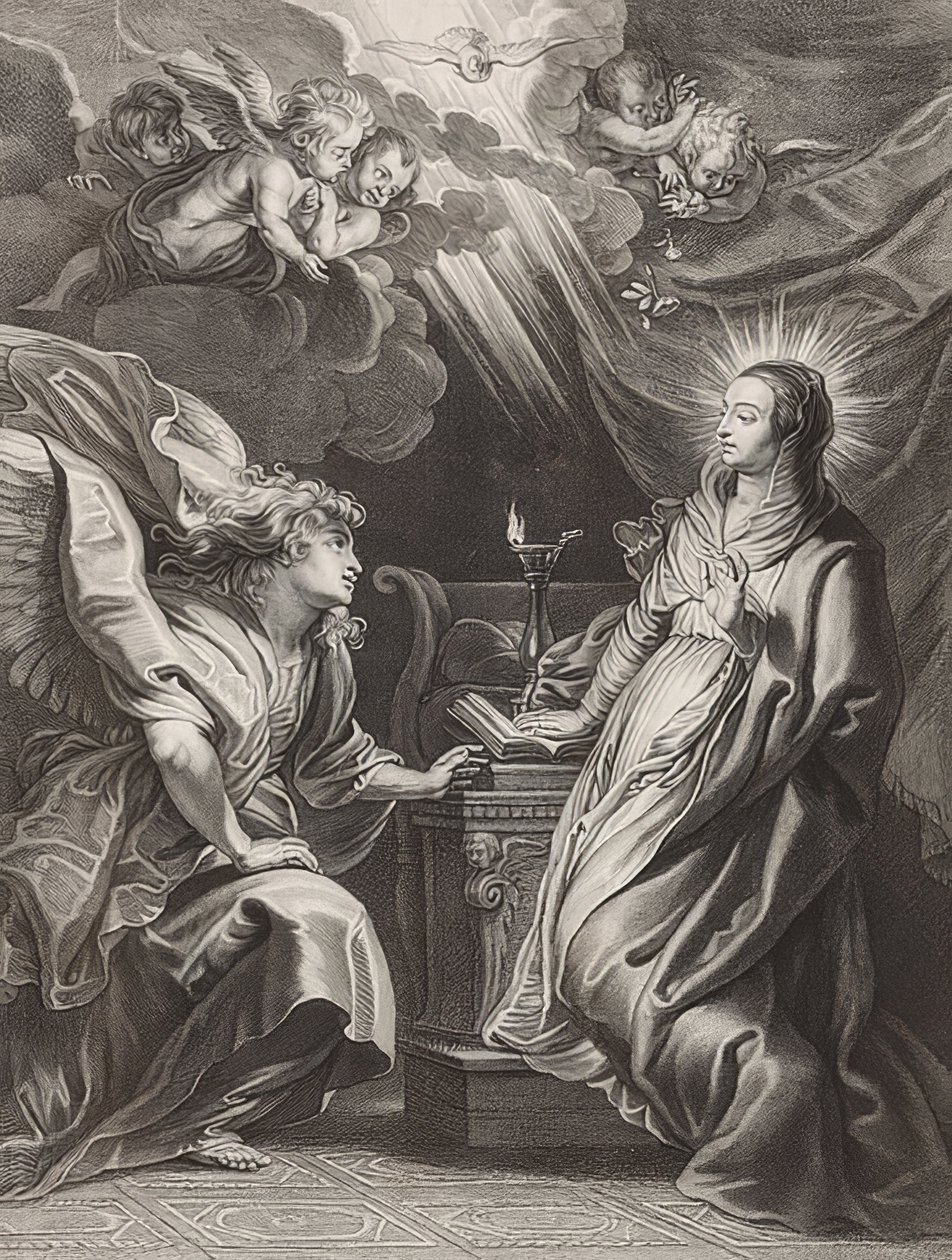 Anunciación de Peter Paul Rubens