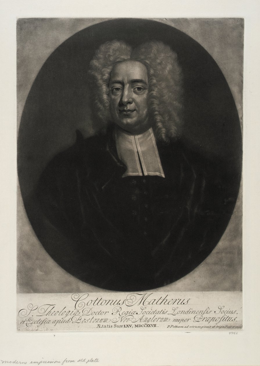 Cottonus Matherus de Peter Pelham