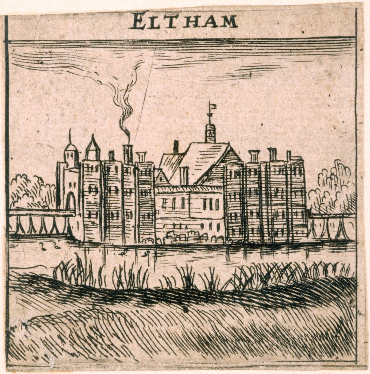 Palacio de Eltham, Londres de Peter Stent