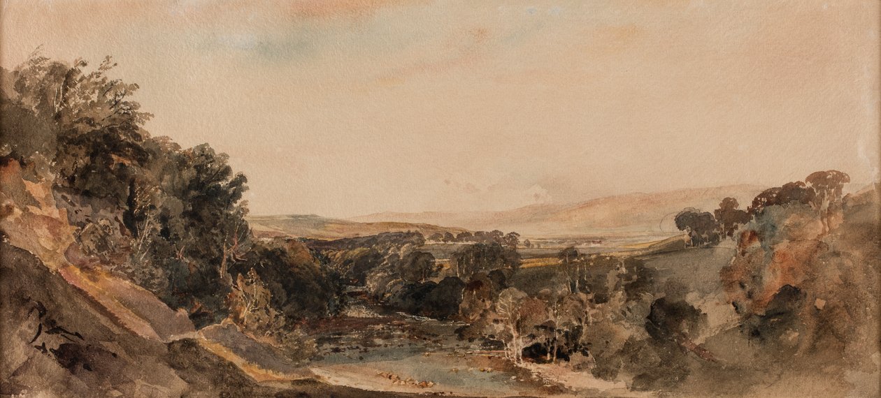 Cannock Chase, c.1840 (acuarela sobre papel) de Peter de Wint