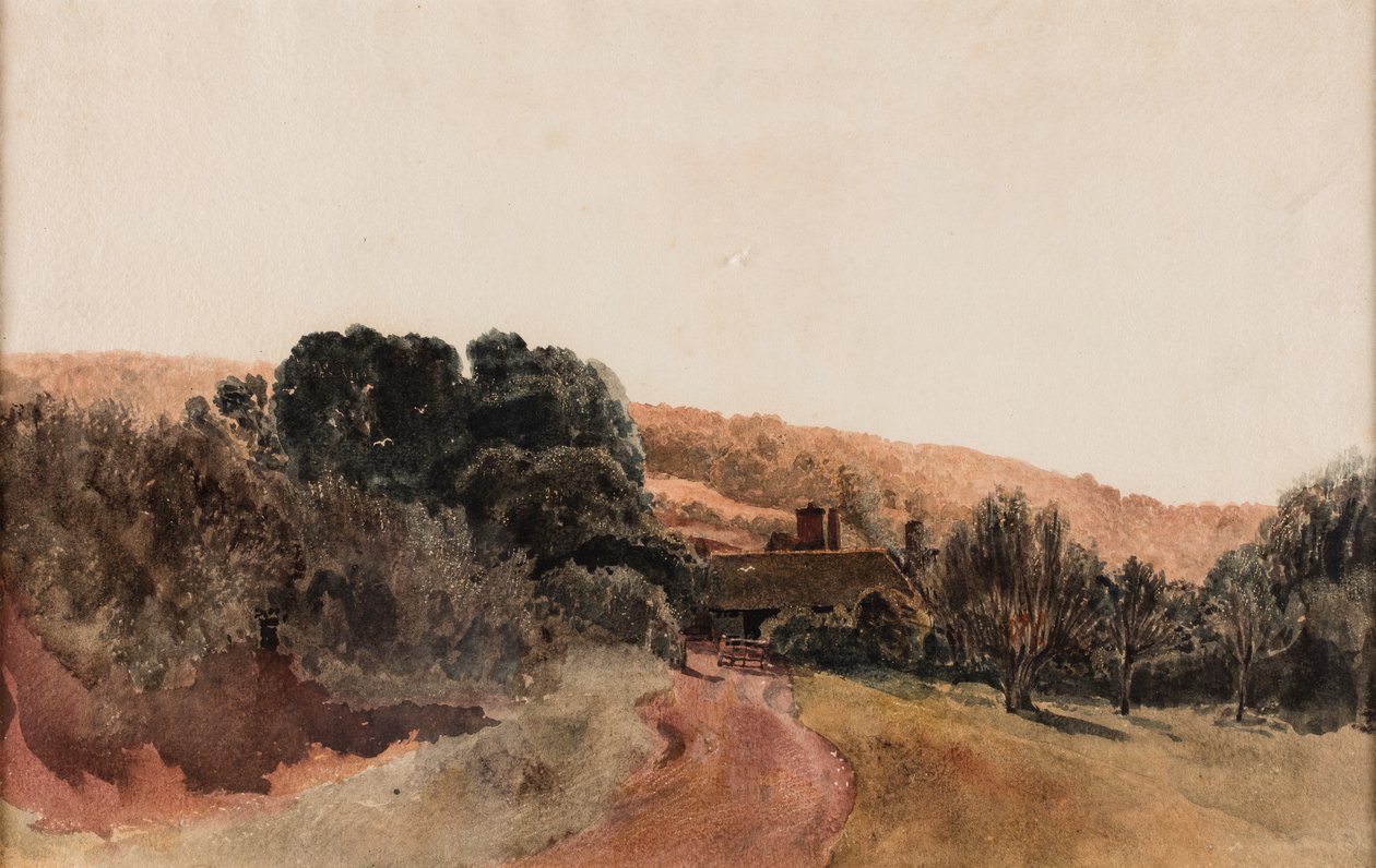 Paisaje, fecha desconocida (acuarela sobre papel) de Peter de Wint