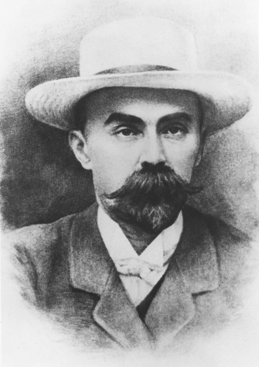 Retrato de Georgi Valentinovitch Plekhanov de Petit