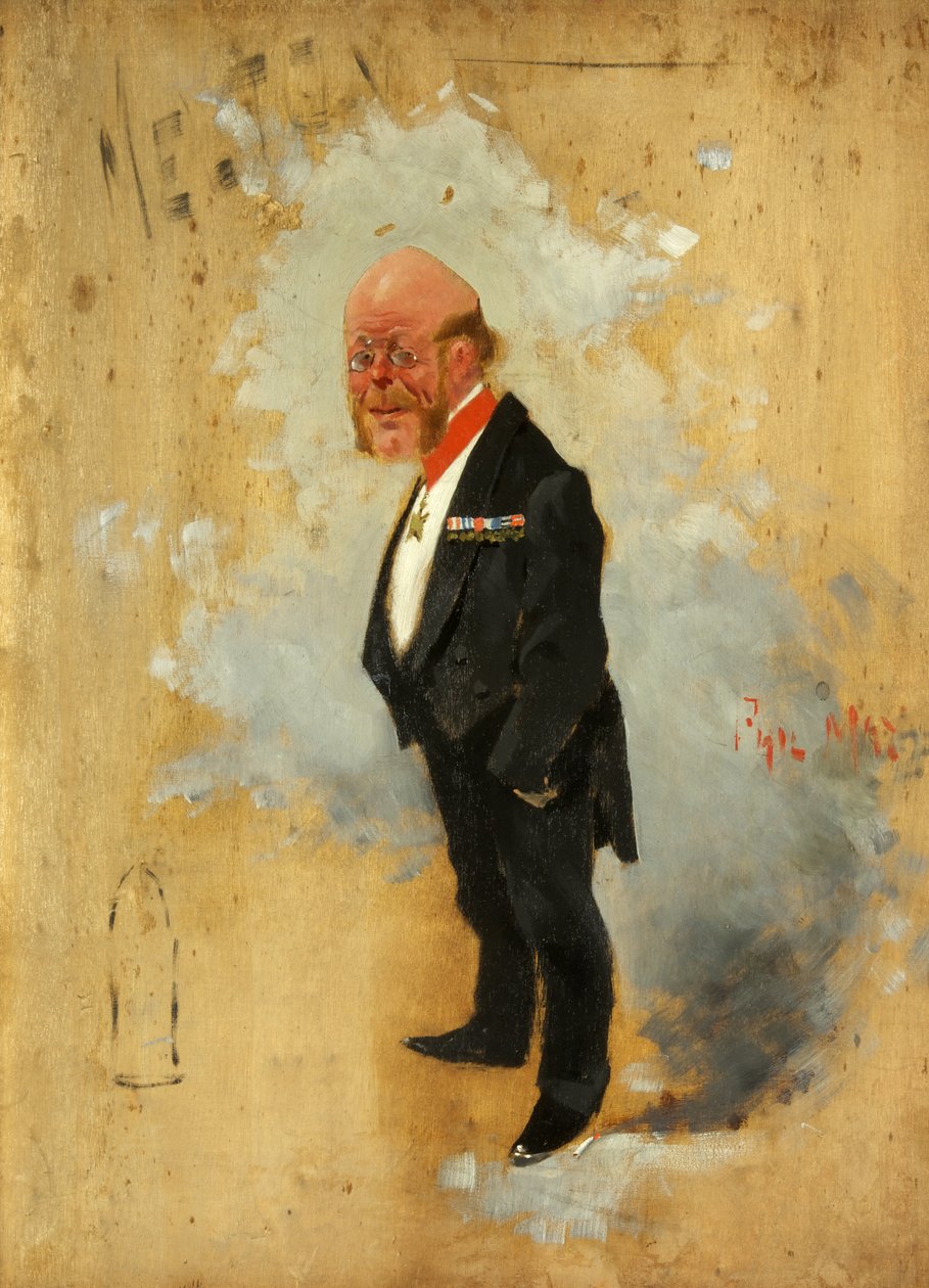Melton Prior (óleo sobre tabla) de Phil May