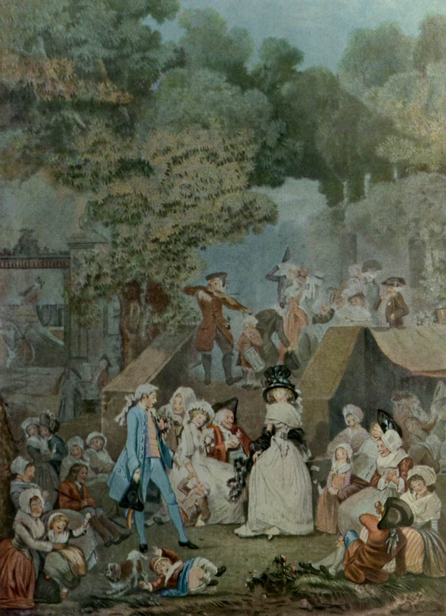 La boda en el castillo de Philibert Louis Debucourt