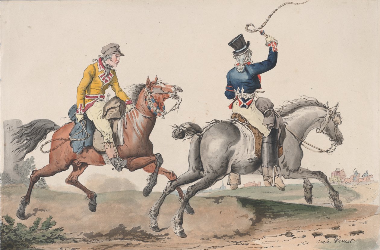 Ruta de Poste, 1817 de Philibert Louis Debucourt