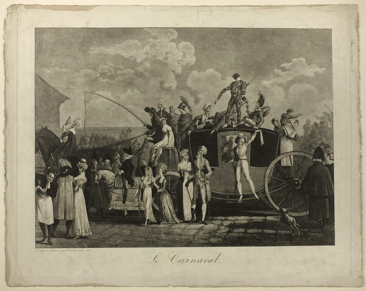 El Carnaval de Philibert Louis Debucourt