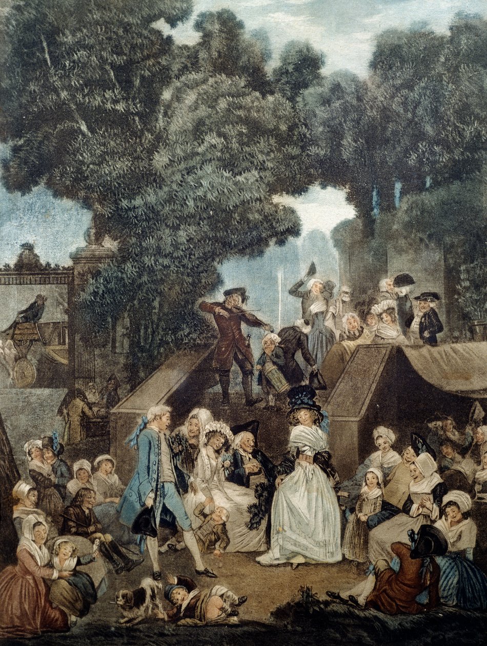 Boda en el castillo de Philibert Louis Debucourt