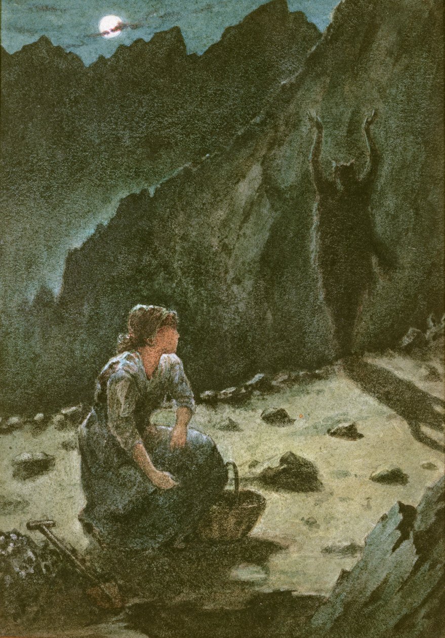 Espíritu de la Montaña de Philip Burne Jones