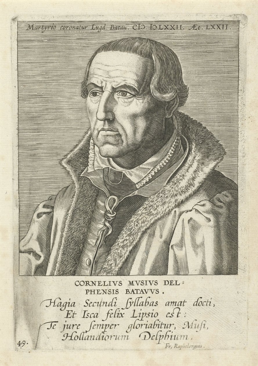 Cornelis Musius de Philip Galle