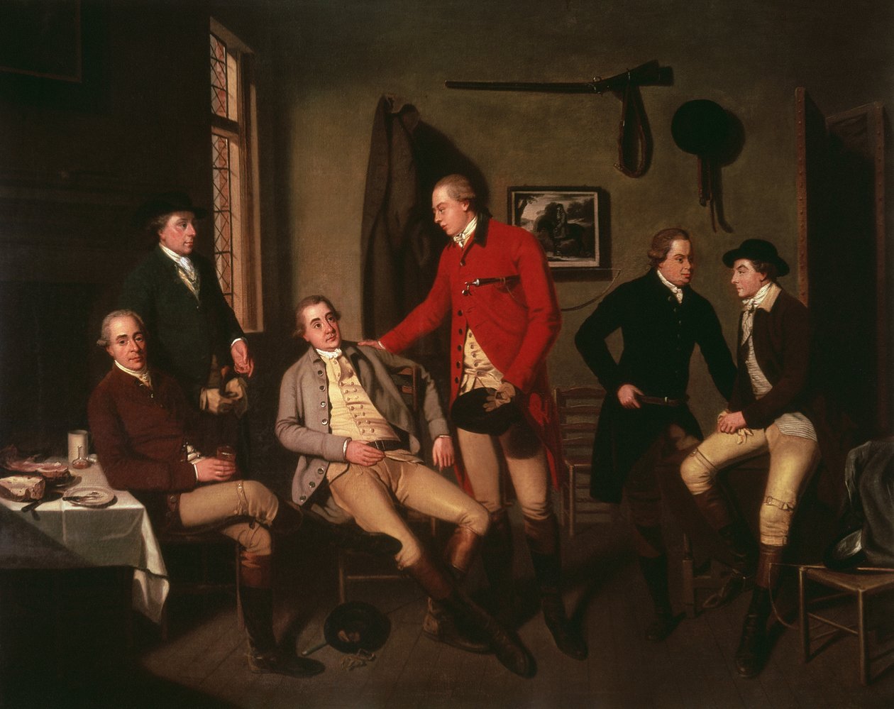 Caza de la Abadía de Caron de Philip Reinagle