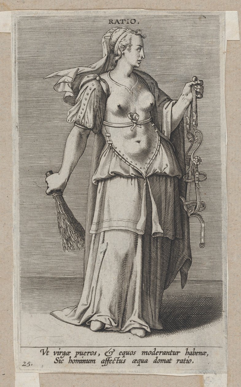 Ratio, de Prosopographia, ca. 1585-90 de Philip Galle