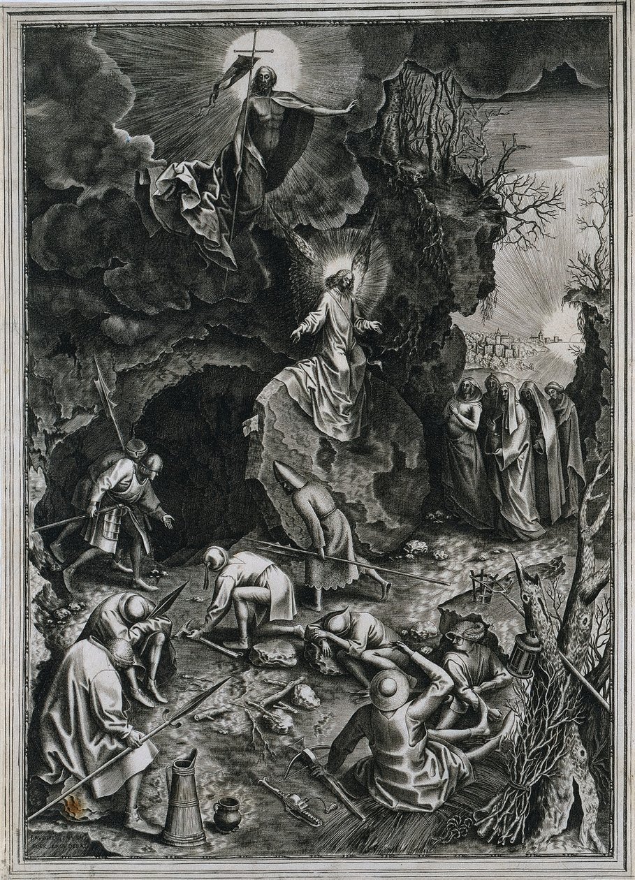 The Resurrection of Christ de Philip Galle