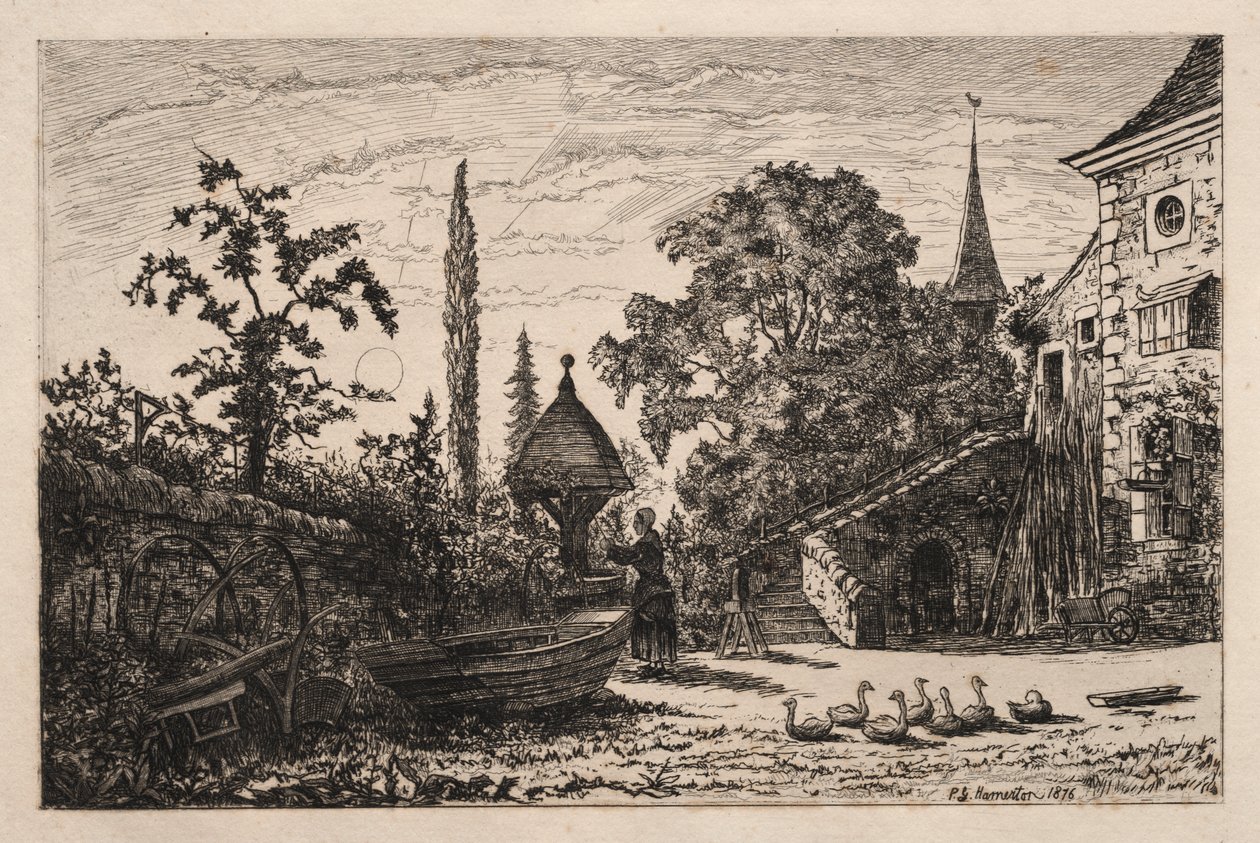 El Patio de Philip Gilbert Hamerton