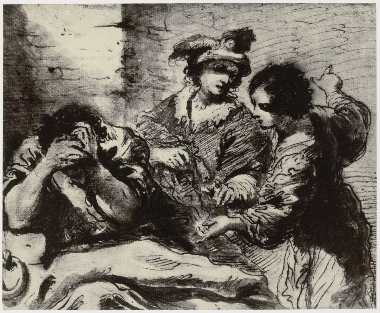 Guercino, la prisionera de Philip Henry Delamotte