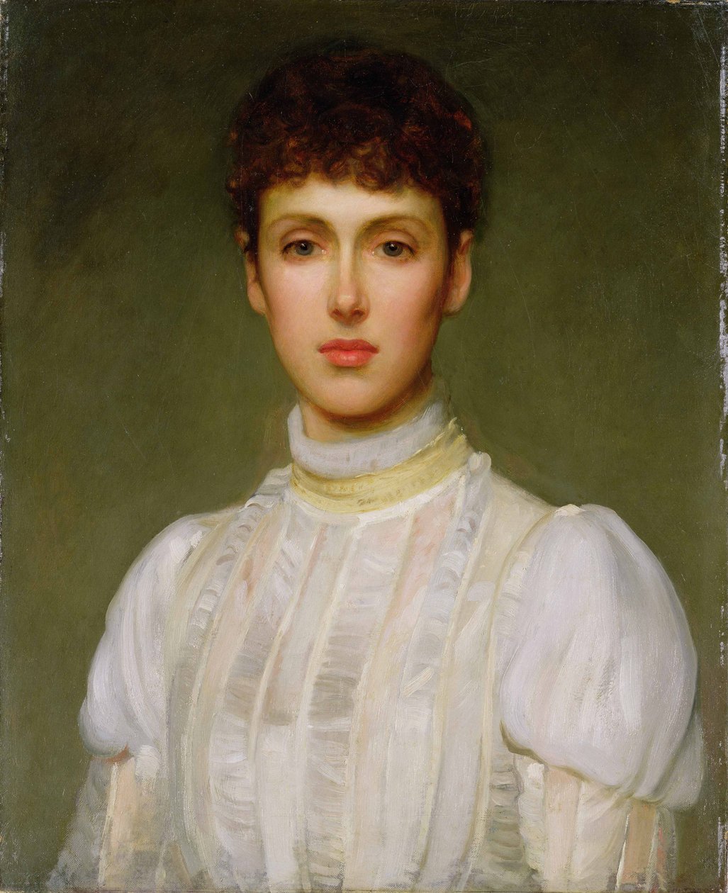 Retrato de una mujer de Philip Hermogenes Calderon