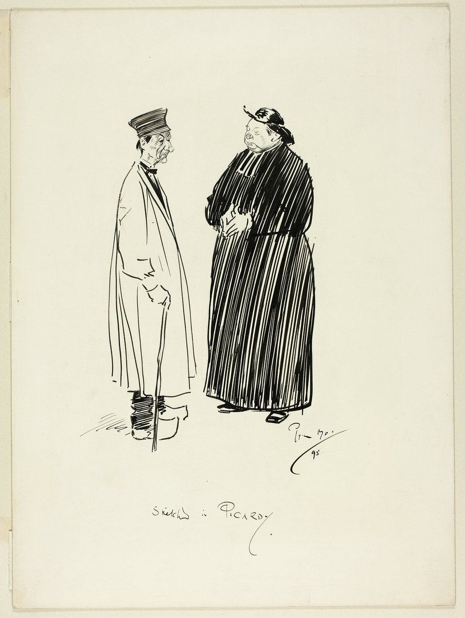 Boceto en Picardía de Philip William May