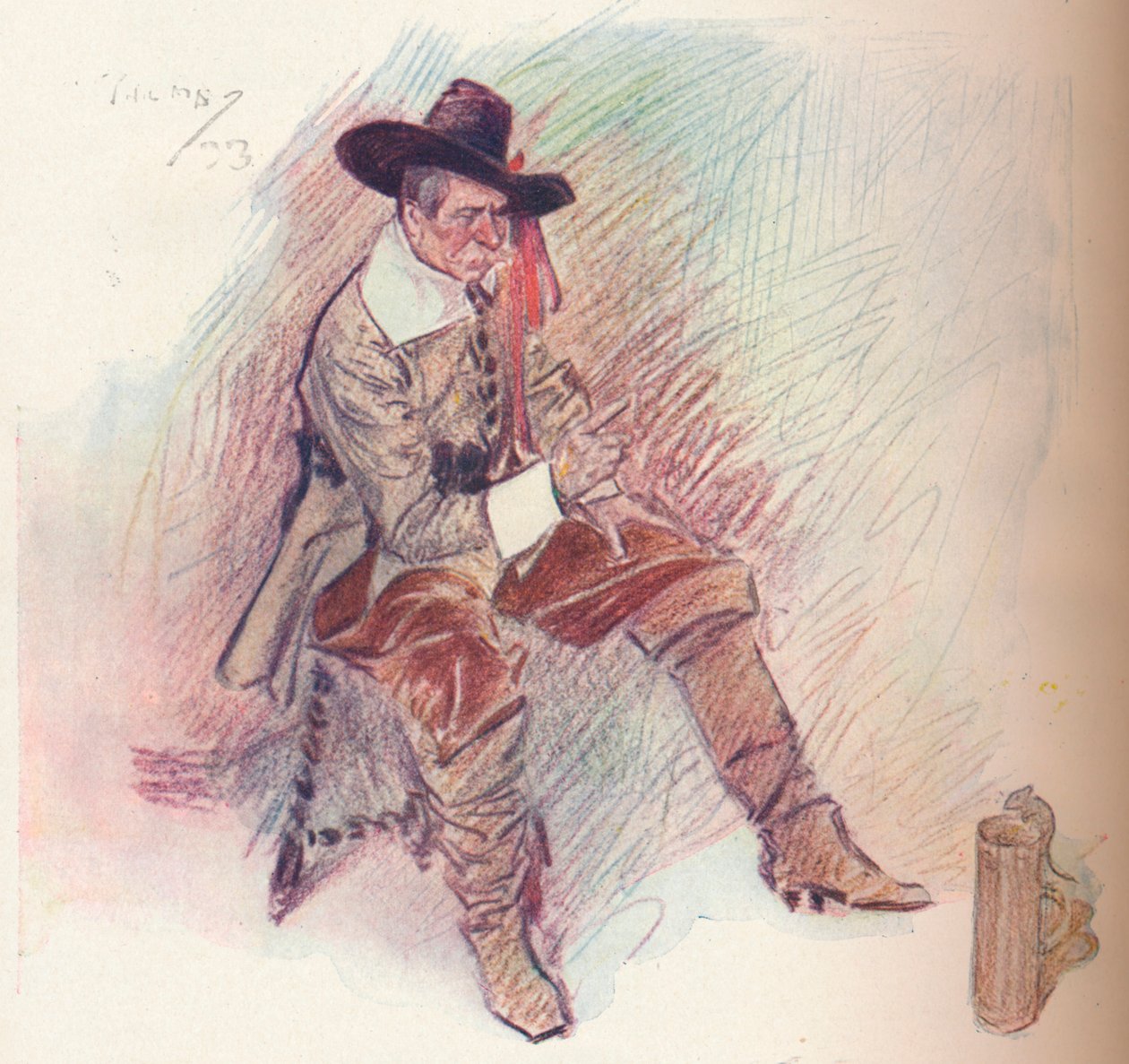 El Intruso, c. 1899, 1903 de Philip William May