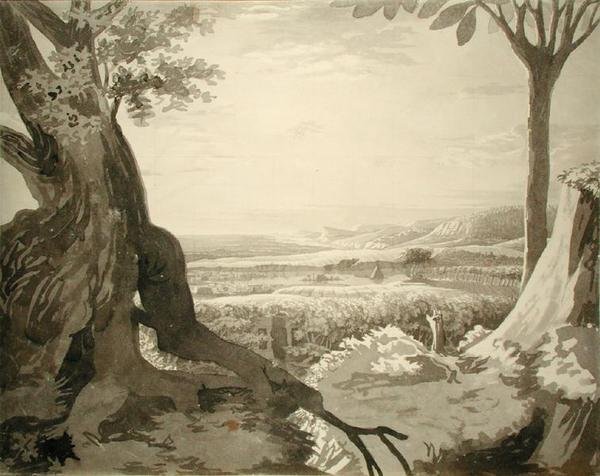Paisaje del Valle del Nilo de Philipp Otto Runge