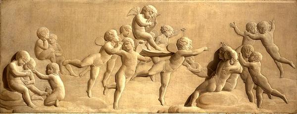El triunfo del amor, 1802 de Philipp Otto Runge