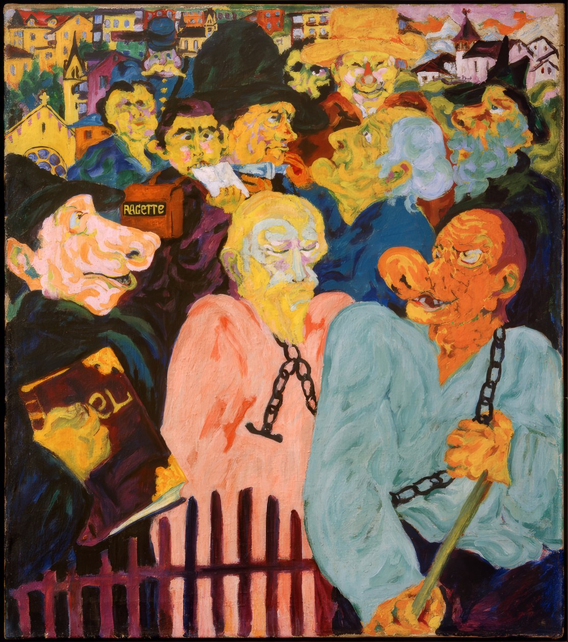 El condenado (Autorretrato) de Philipp Bauknecht