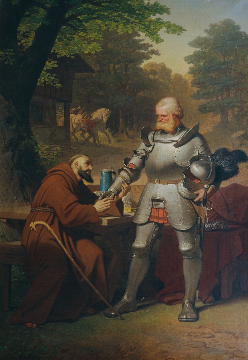 Escena de "Götz von Berlichingen" de Goethe de Philipp Foltz