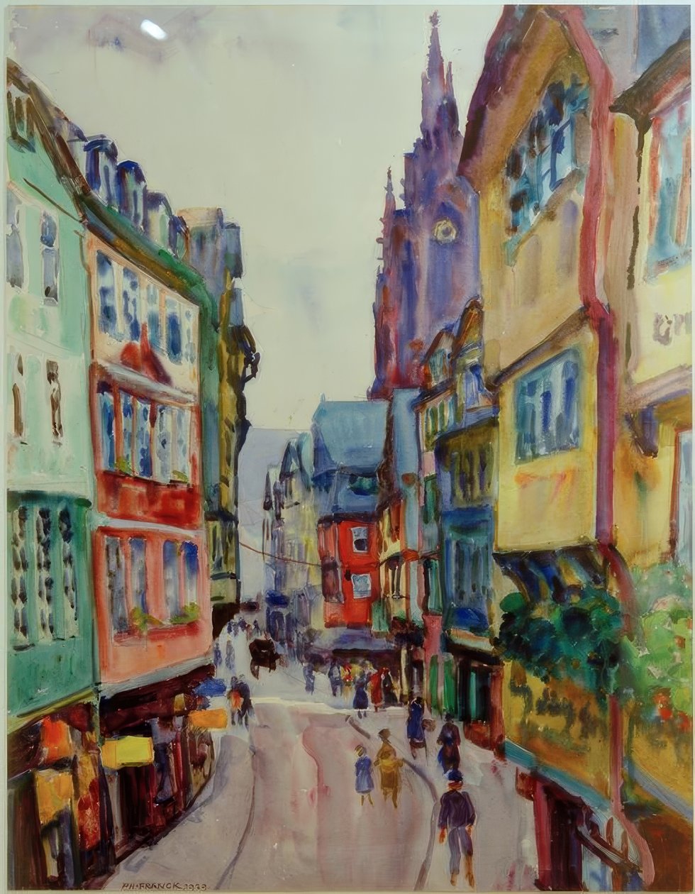 Viejo Frankfurt de Philipp Franck